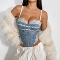 Denim Diva Corset