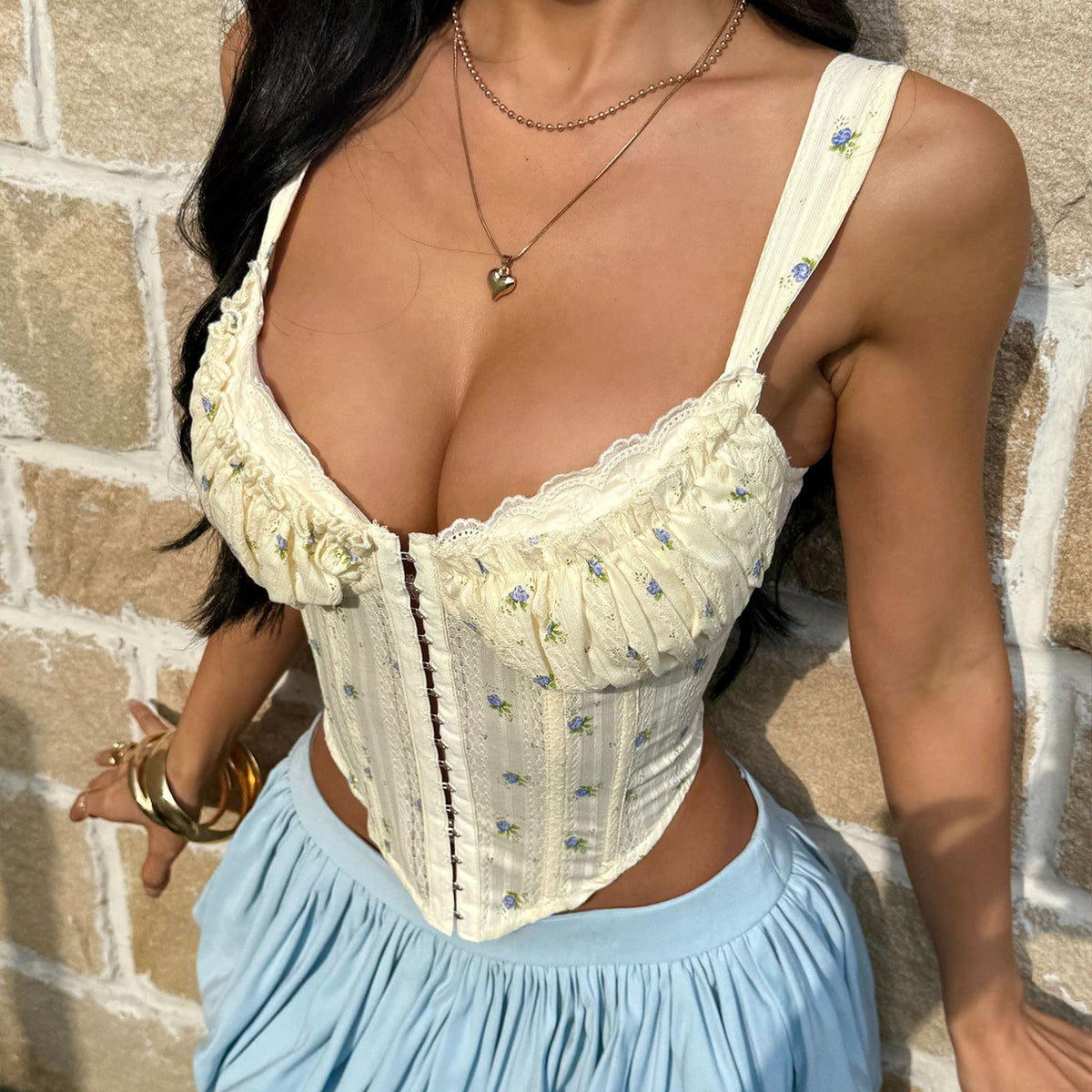 Lemon Sorbet Corset